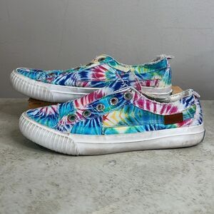 Blowfish Rainbow Tropical Slip On W6.5
